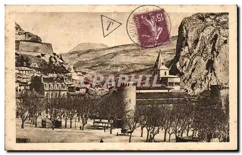 Cartes postales Les Alpes Pittoresques Sisteron