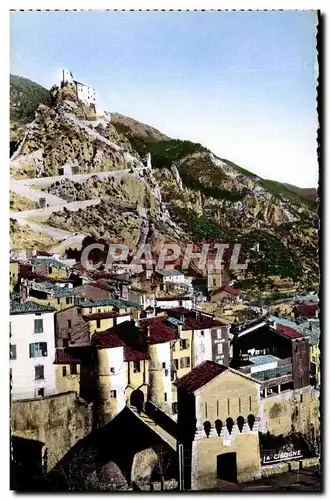 Cartes postales Entervaux L Entree de la ville fortifiee et la Citadelle