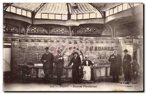 Cartes postales Vichy Source Mesdames