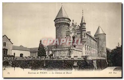 Ansichtskarte AK Environs de Vichy Le Chateau de Busset