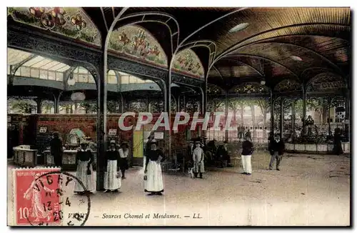 Cartes postales Vichy Source Chomel et Mesdames