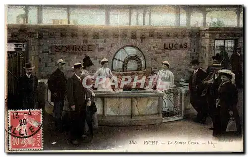 Cartes postales Vichy La Source Lucas