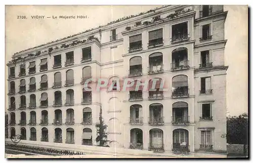 Cartes postales Vichy Le Majestic Hotel