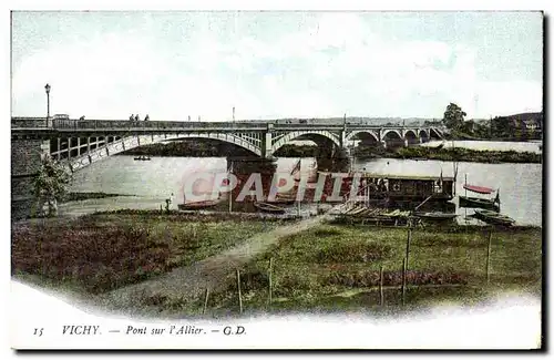 Cartes postales Vichy Pont sur l Allier