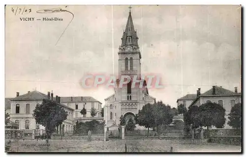 Cartes postales Vichy Hotel Dieu