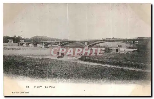 Ansichtskarte AK Vichy Le Pont Cheval Horse