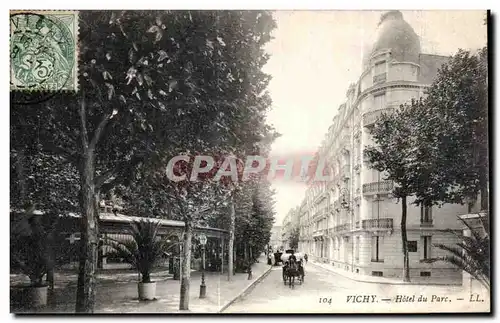 Cartes postales Vichy Hotel du Parc