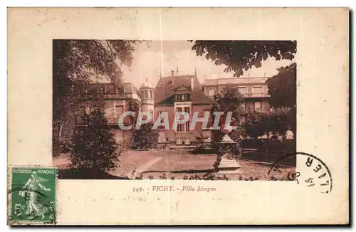 Cartes postales Vichy Villa Sevigne