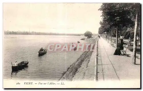 Cartes postales Vichy Vue sur l Allier