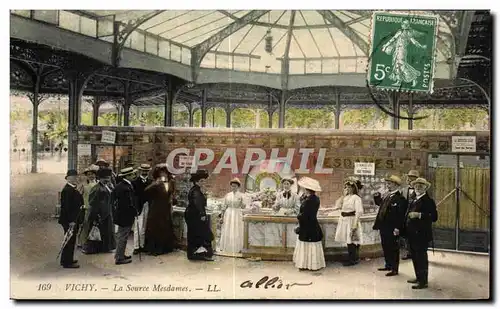 Cartes postales Vichy La Source Mesdames