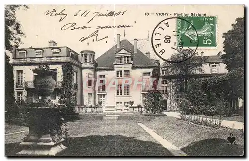 Cartes postales Vichy Pavillon Sevigne