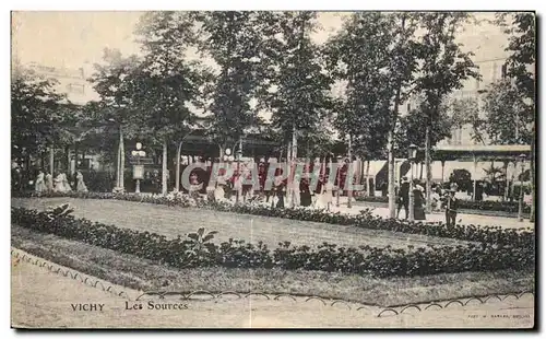 Cartes postales Vichy Les Sources