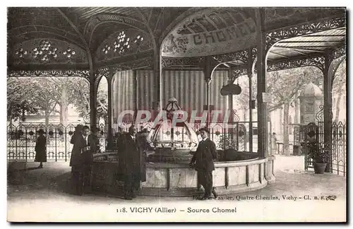 Cartes postales Vichy Allier Source Chomel