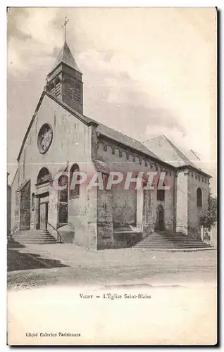 Ansichtskarte AK Vichy L Eglise Saint Blaise