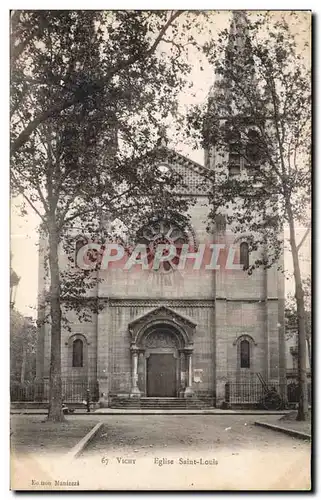 Cartes postales Vichy Eglise Saint Louis