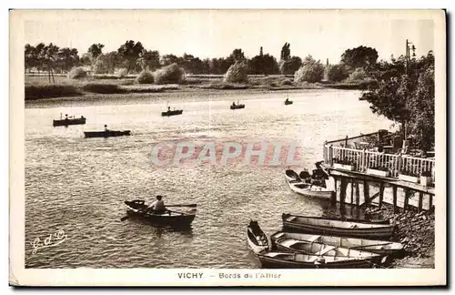 Cartes postales Vichy Bords de l Allier