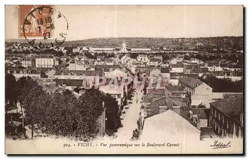 Cartes postales Vichy Vue Panoramique sue le Boulevard Carnot