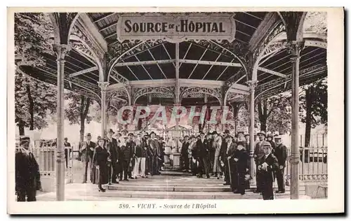 Cartes postales Vichy Source de l Hopital