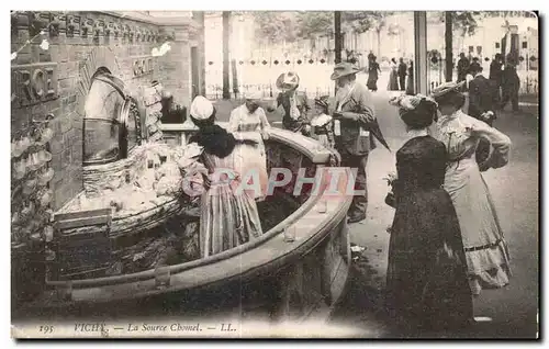 Cartes postales Vichy La Source chomel