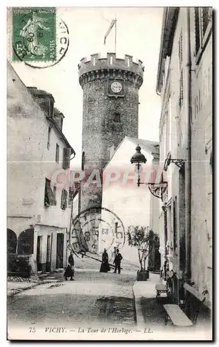 Cartes postales Vichy La Tour de l Horloge