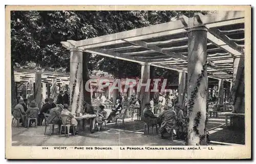 Cartes postales Vichy Parc des Sources