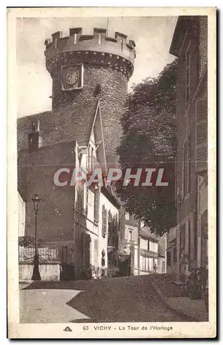 Cartes postales Vichy La Tour de l Horloge