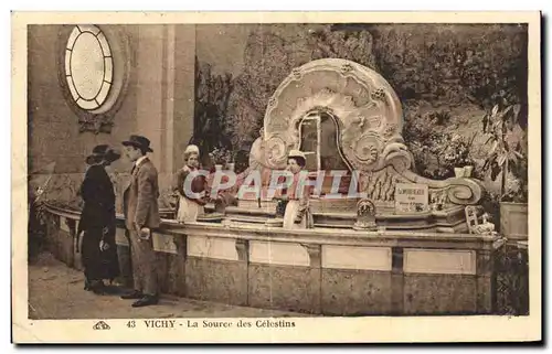 Cartes postales Vichy La Source des Celestins