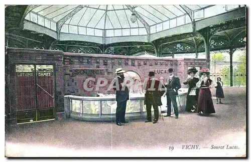 Cartes postales Vichy Source Lucas