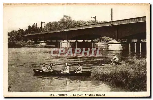 Ansichtskarte AK Vichy Le Pont Aristide Briand