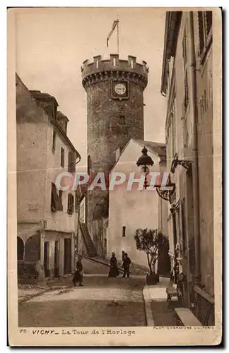 Cartes postales Vichy La tour de l Horloge