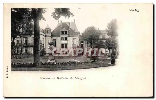 Cartes postales Vichy Maison de Madame de Sevegne