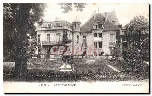 Cartes postales Vichy La Pavillon sevigne