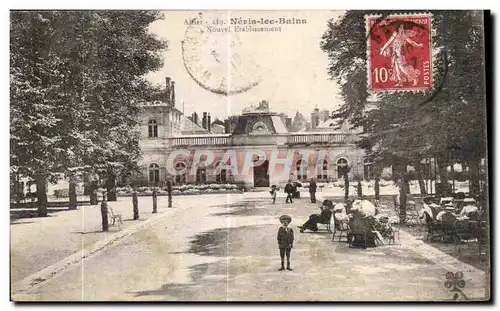 Cartes postales Neris Les Bains Nouvel Etablissement