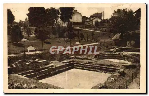 Cartes postales Neris les Bains Allier Piscines romaines