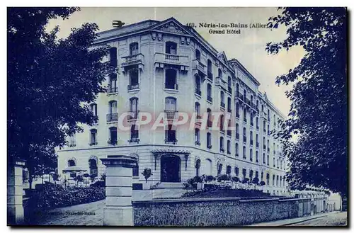 Cartes postales Neris les Bains Allier Grand Hotel