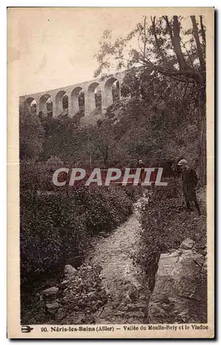 Ansichtskarte AK Neris les Bains Allier Vallee du Moulin