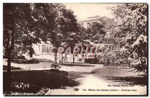 Ansichtskarte AK Neris les Bains Allier Nouveau Parc