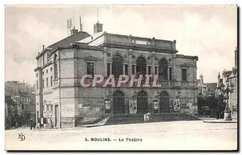 Cartes postales Moulins Le Theatre