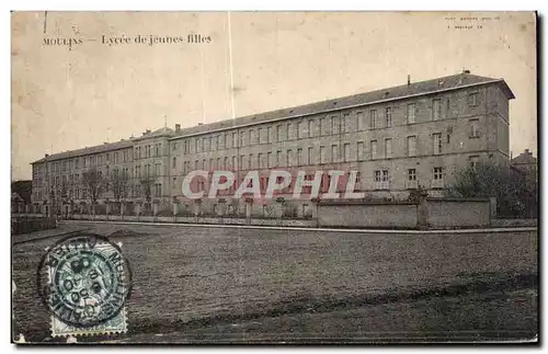 Cartes postales Moulins Lycee de Jeunes filles