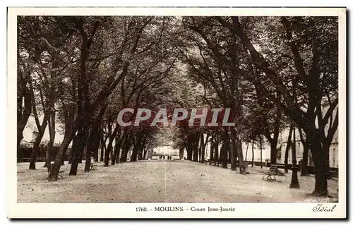 Cartes postales Moulins Cours Jean Jaures