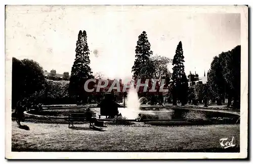 Ansichtskarte AK Moulins Le Jardin de la Gare