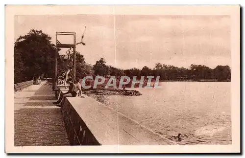 Cartes postales Montlucon Allier La Plage Le plongeoir