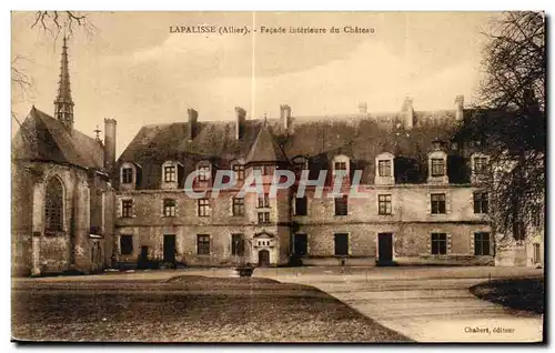 Cartes postales Lapalisse Facade Interieur du Chateau