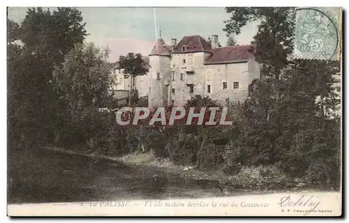 Cartes postales Lapalisse Allier Vieille maison derriere la rue du commerce