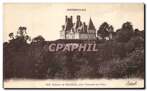 Ansichtskarte AK Bourbonnaise Chateau de Chazeuil pres Varennes sur Allier