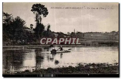 Cartes postales Bourbon l Archambault Un Coin de l Etang