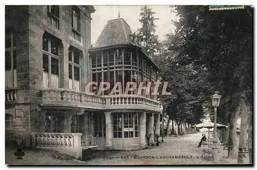 Cartes postales Bourbon l Archambault Le Casino