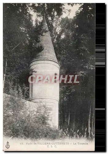 Cartes postales Foret de Villers Cotterets La Tourelle