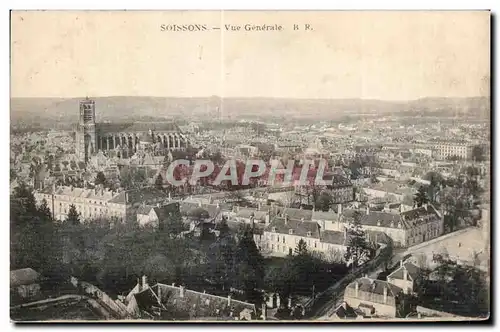 Cartes postales Soissons Vue generale