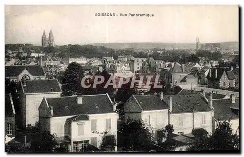 Cartes postales Soissons Vue Panoramique